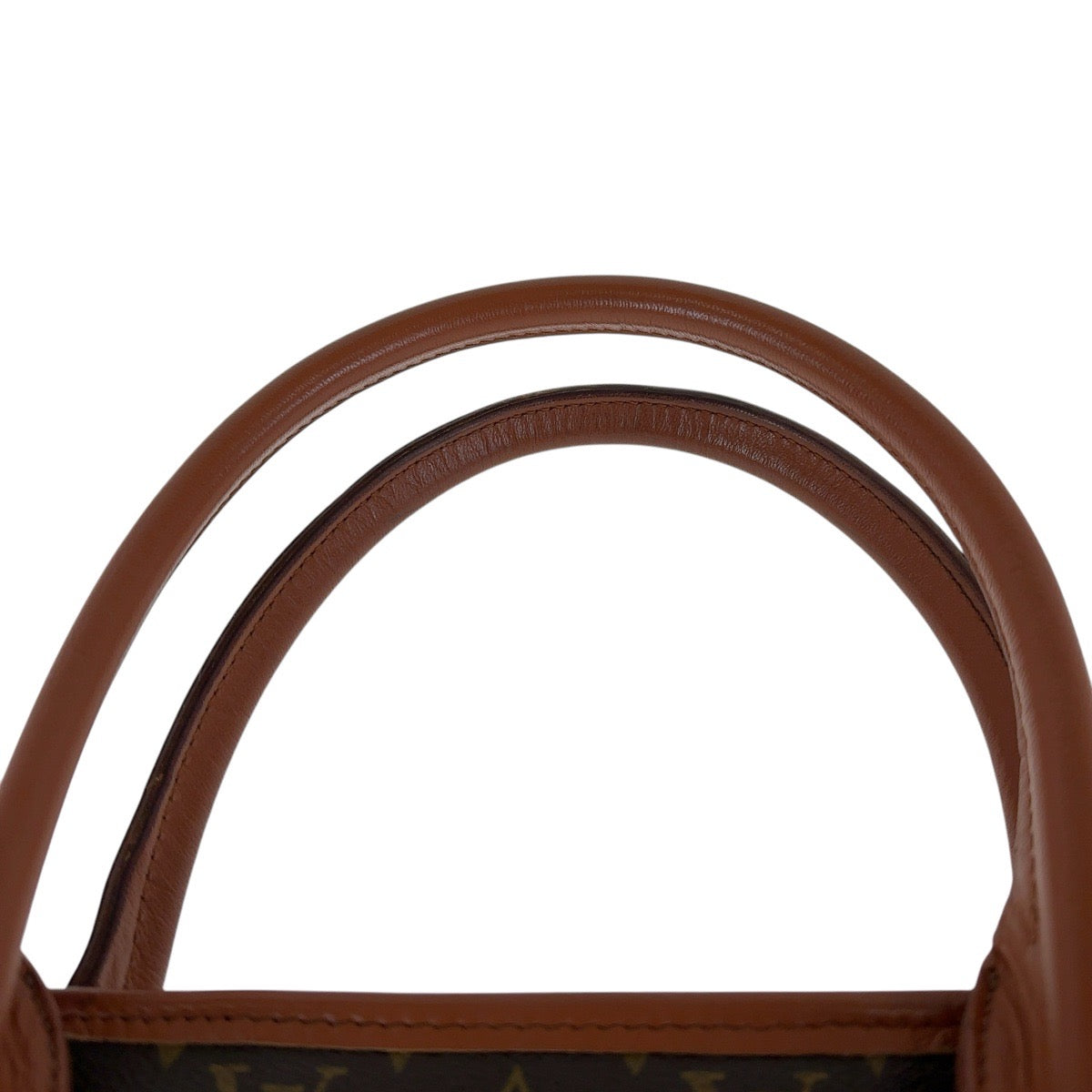 13764
LOUIS VUITTON ルイヴィトン モノグラム ウィークエンド GM ブラウン ゴールド金具 PVC / レザー M42420 トートバッグ ショルダーバッグ 男女兼用  レディース