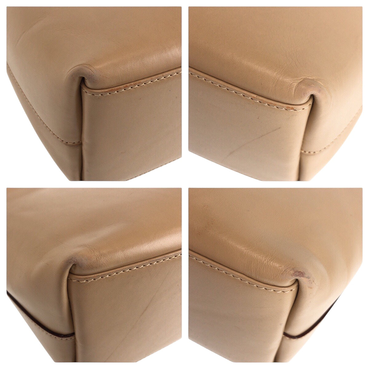 14196
GUCCI グッチ ジャッキーライン ベージュ シルバー金具 レザー 001 3875 ショルダーバッグ ホーボー  レディース