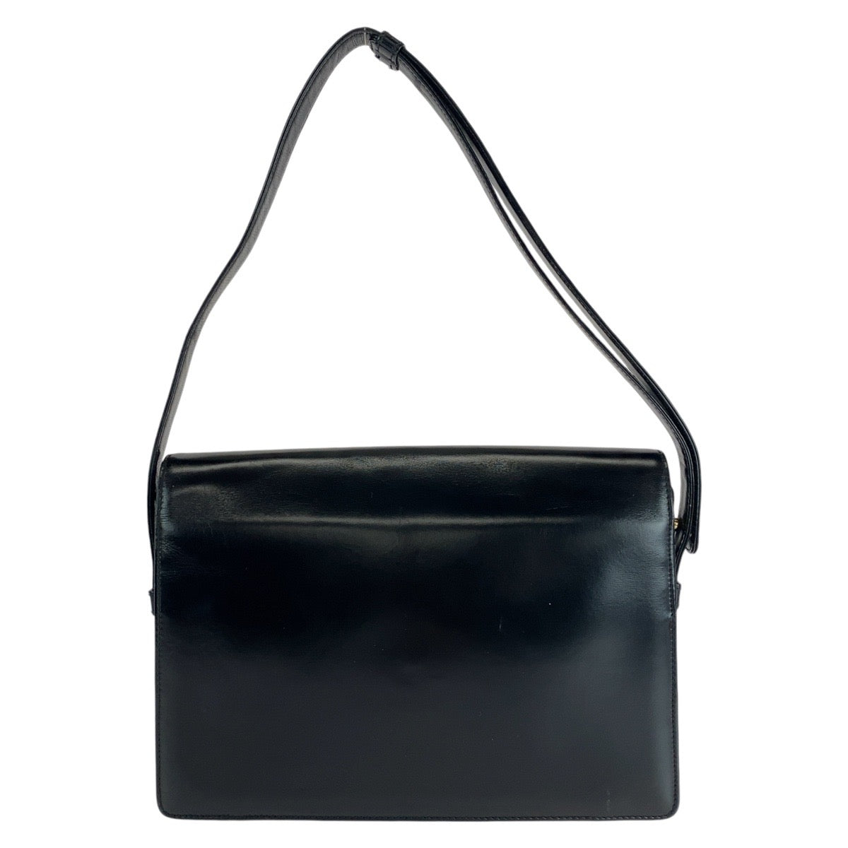 14200
LOEWE ロエベ ヴィンテージ アナグラム ブラック 黒 レザー ショルダーバッグ  レディース