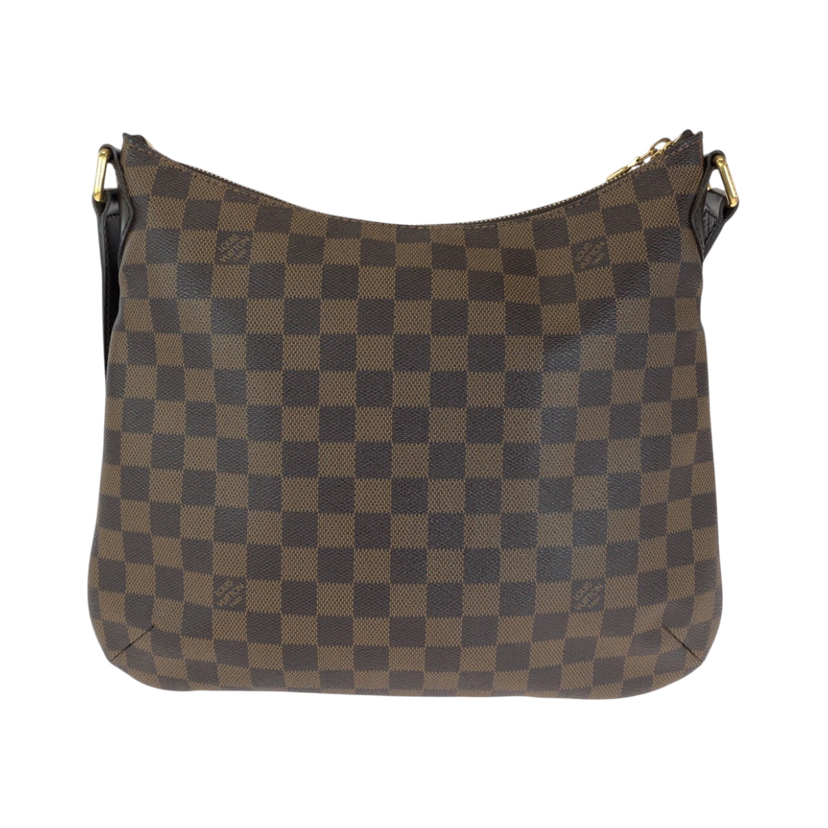 14207
LOUIS VUITTON ルイヴィトン ダミエ エベヌ ブルームズベリPM ブラウン ゴールド金具 PVC N42251 ショルダーバッグ 斜め掛け  レディース A77