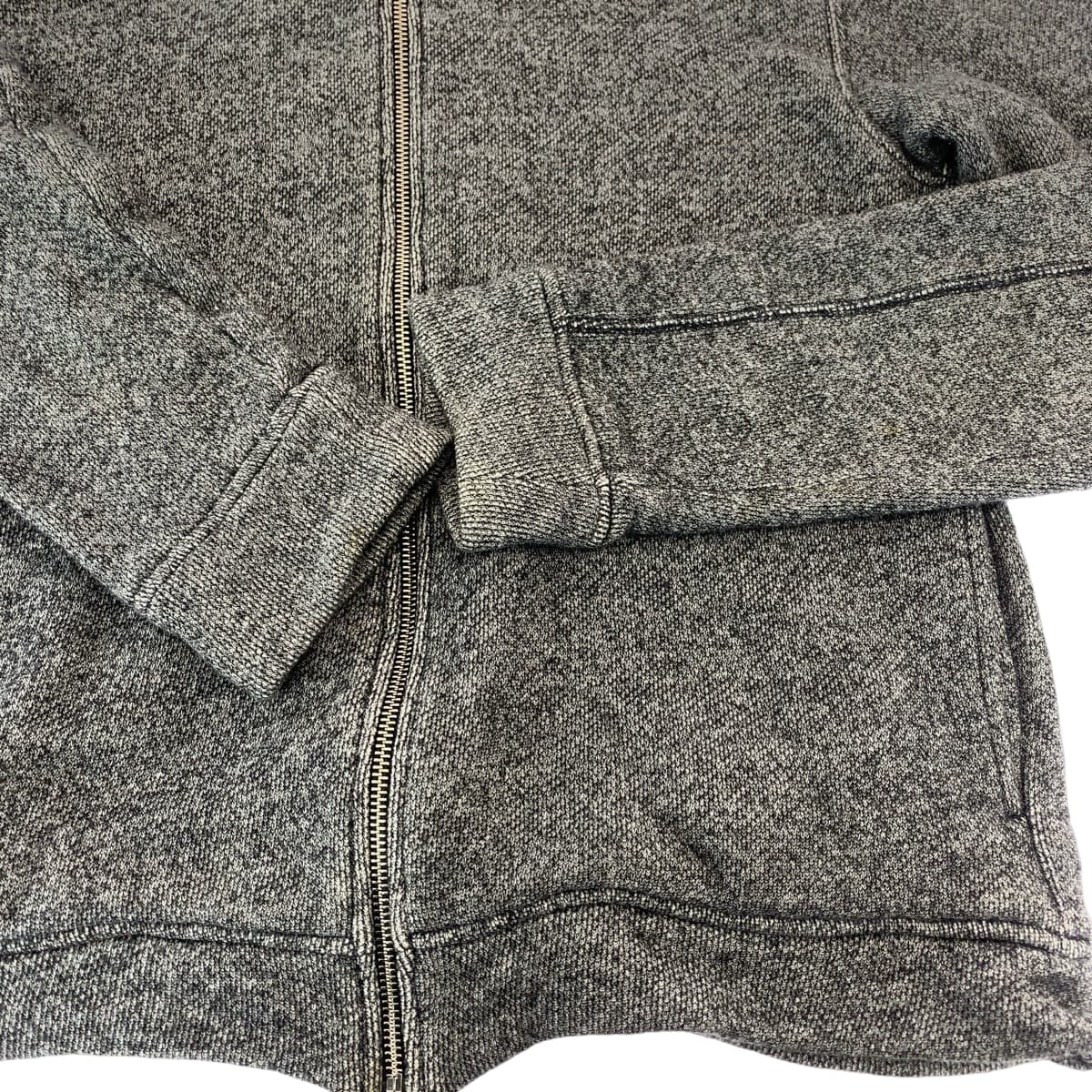 13779
Alexander Wang アレキサンダーワン サイズS グレー シルバー金具 コットン パーカー ジップパーカー  レディース AB5