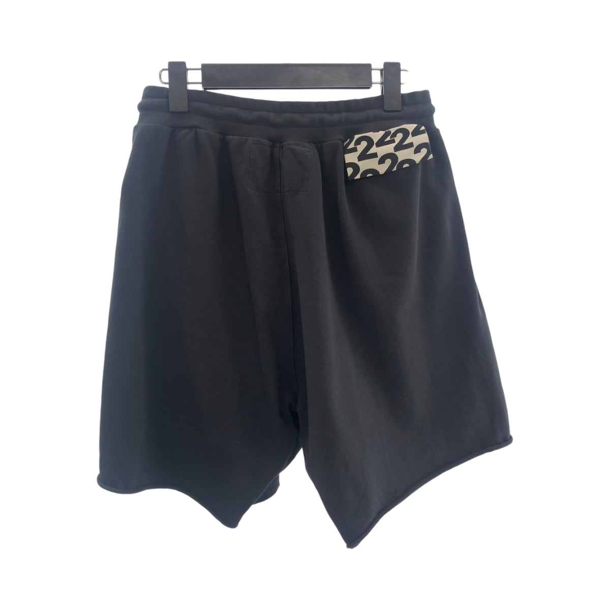RRR 123 RIVNGTON roi Rebis Rivington Roy Rebis Black White Cotton Shorts Half Pants Men's