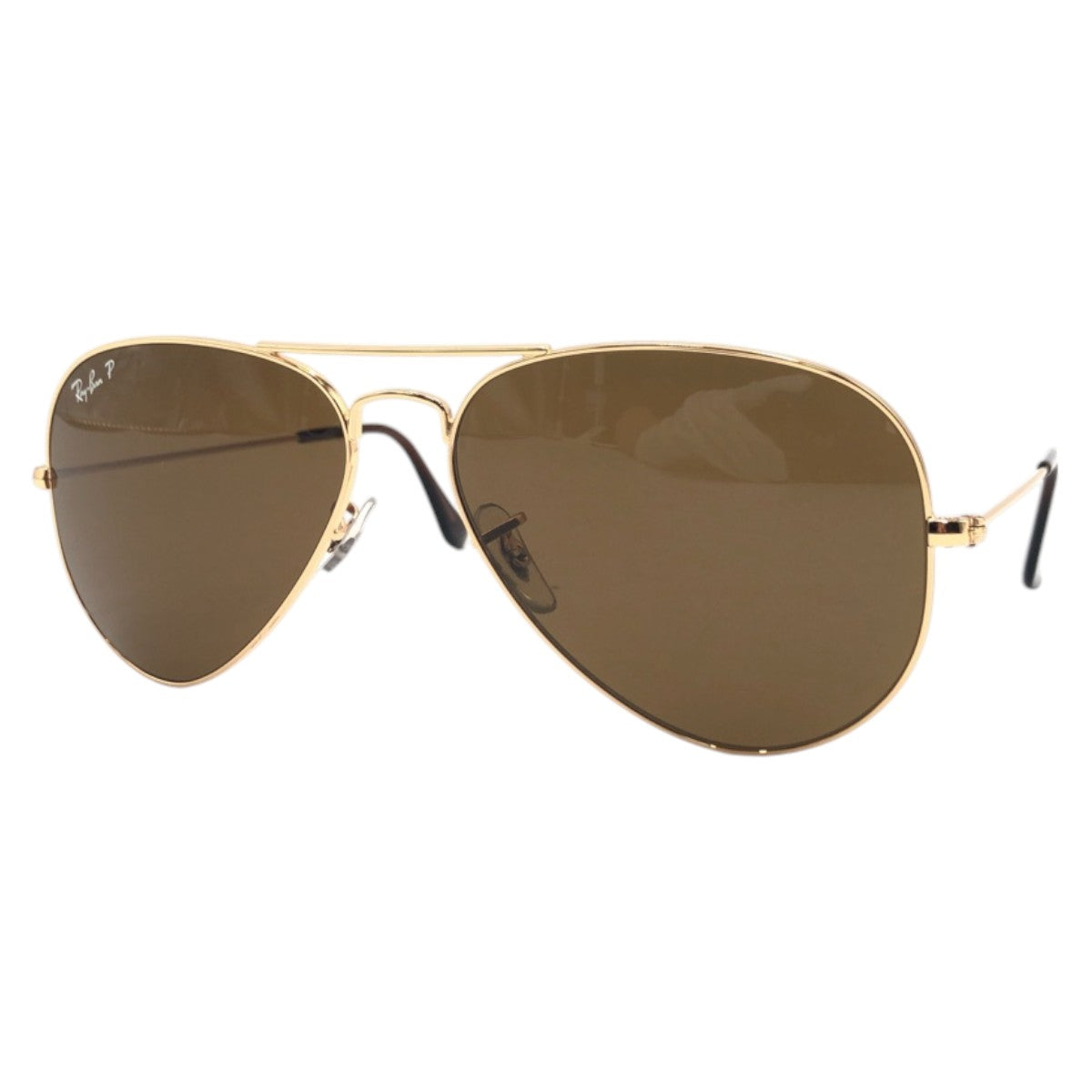 13797
Ray-Ban レイバン アビエーター ブラウン ゴールド メタル RB3025 偏光レンズ サングラス ティアドロップ  メンズ