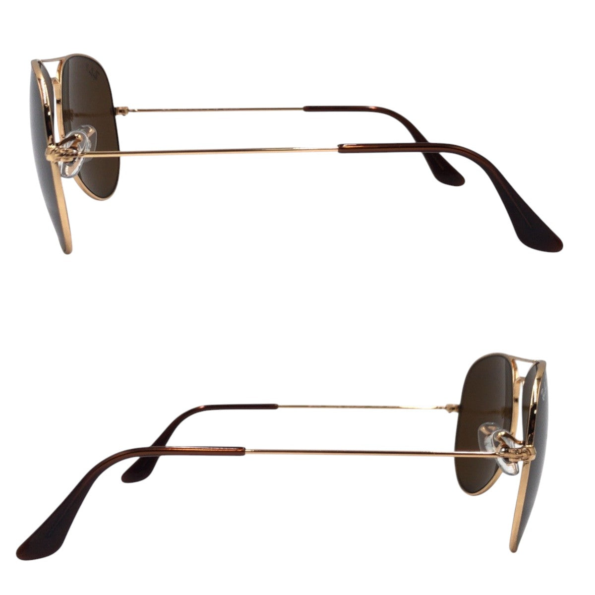 13797
Ray-Ban レイバン アビエーター ブラウン ゴールド メタル RB3025 偏光レンズ サングラス ティアドロップ  メンズ