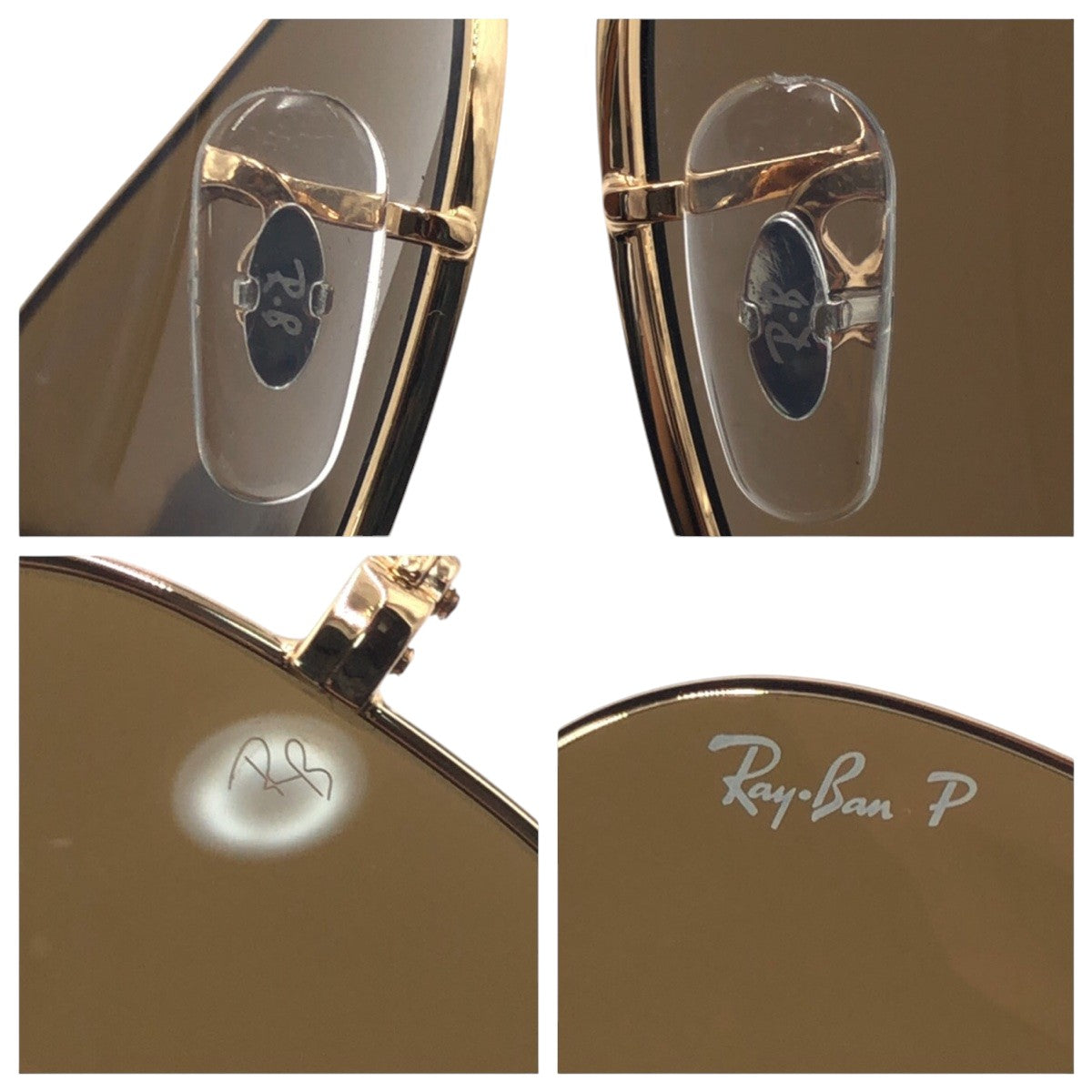 13797
Ray-Ban レイバン アビエーター ブラウン ゴールド メタル RB3025 偏光レンズ サングラス ティアドロップ  メンズ