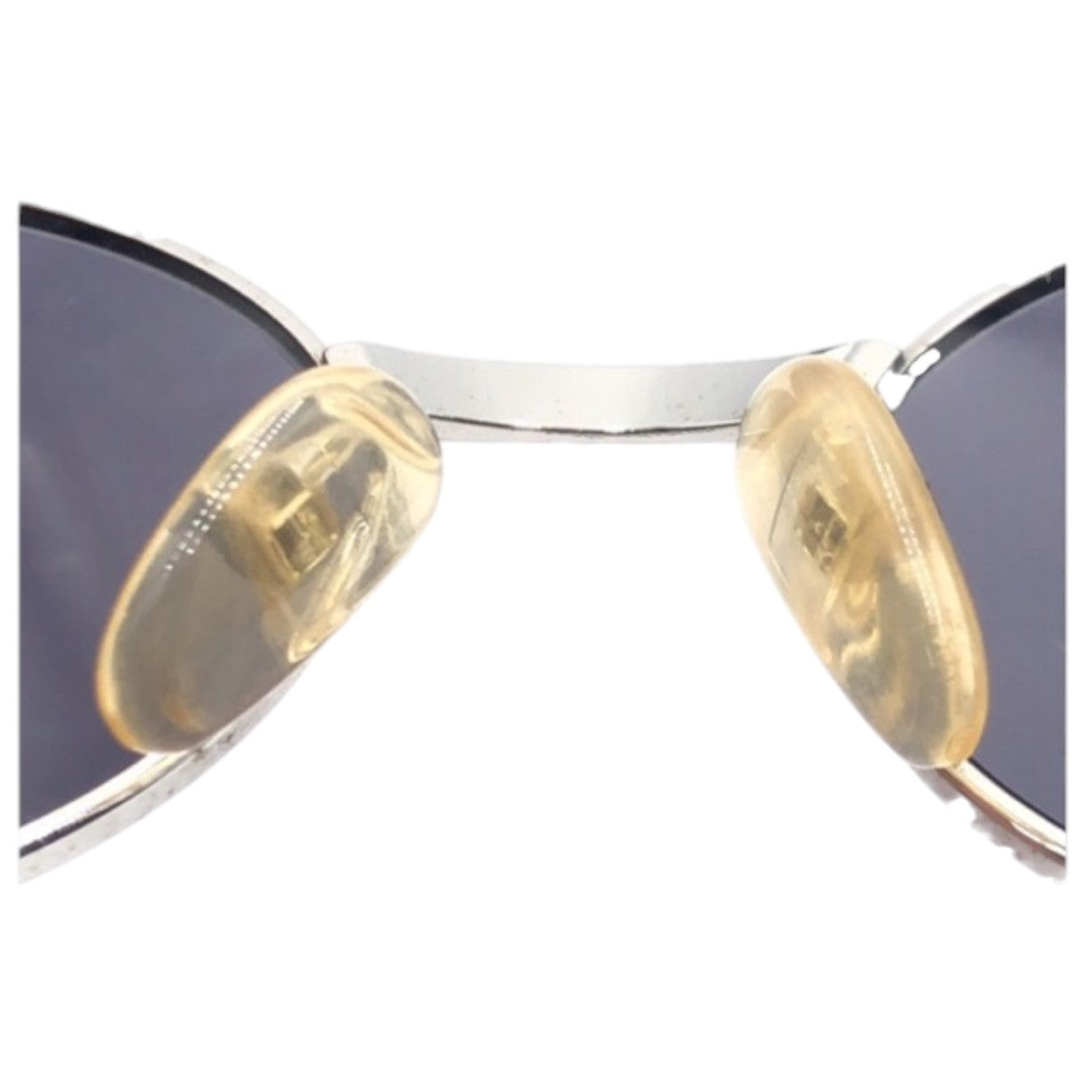 13798
Christian Dior クリスチャンディオール ヴィンテージ CDロゴ シルバー ブルー プラスチック 2910 70 52□18 サングラス ラウンド  レディース