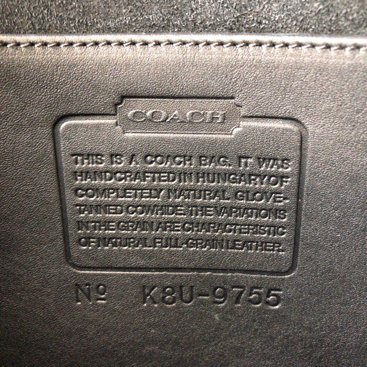 14220
COACH コーチ ヴィンテージ オールドコーチ ターンロック ブラック 黒 ゴールド金具 レザー 9755 ショルダーバッグ ポシェット  レディース