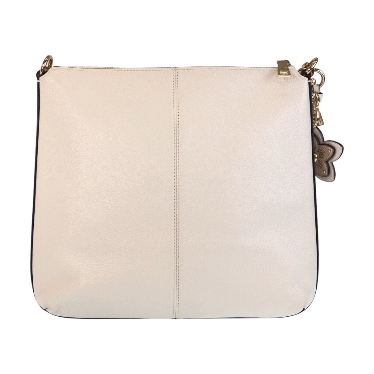 13799
COACH コーチ レクシー ホワイト 白 ゴールド金具 レザー 斜め掛け ショルダーバッグ メッセンジャーバッグ  レディース