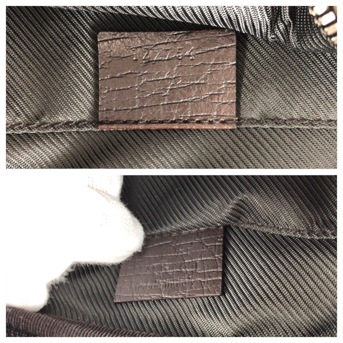 14223
GUCCI グッチ ブラウン シルバー金具 GGスプリームキャンバス / レザー 122754 ショルダーバッグ ポシェット 男女兼用  レディース