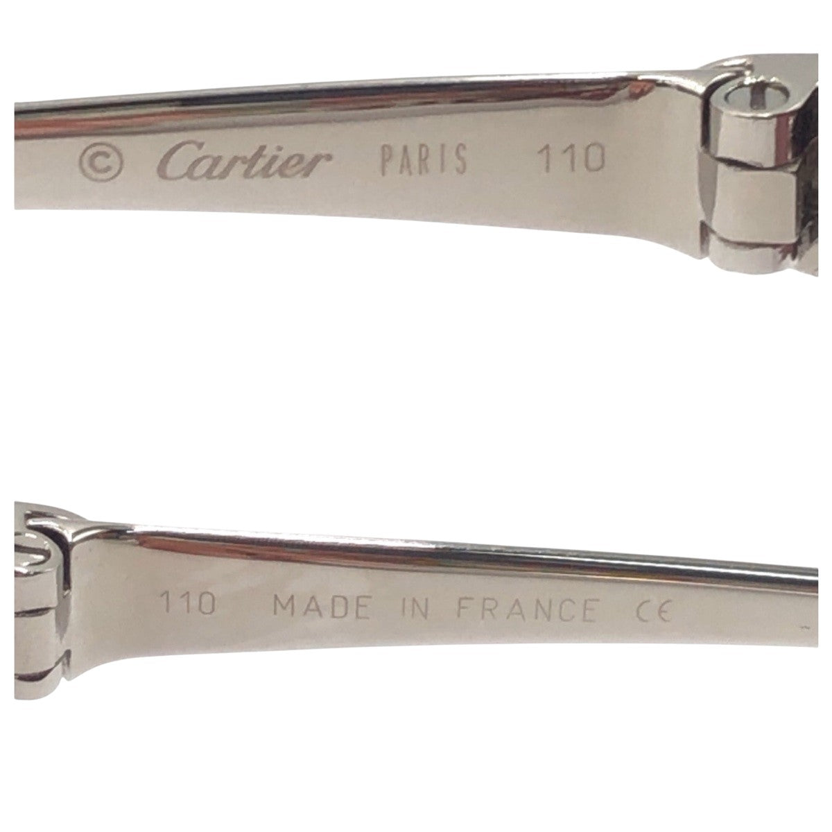 CARTIER カルティエ パンテール ピンク シルバー メタル 110 男女兼用 フォックス  レディース