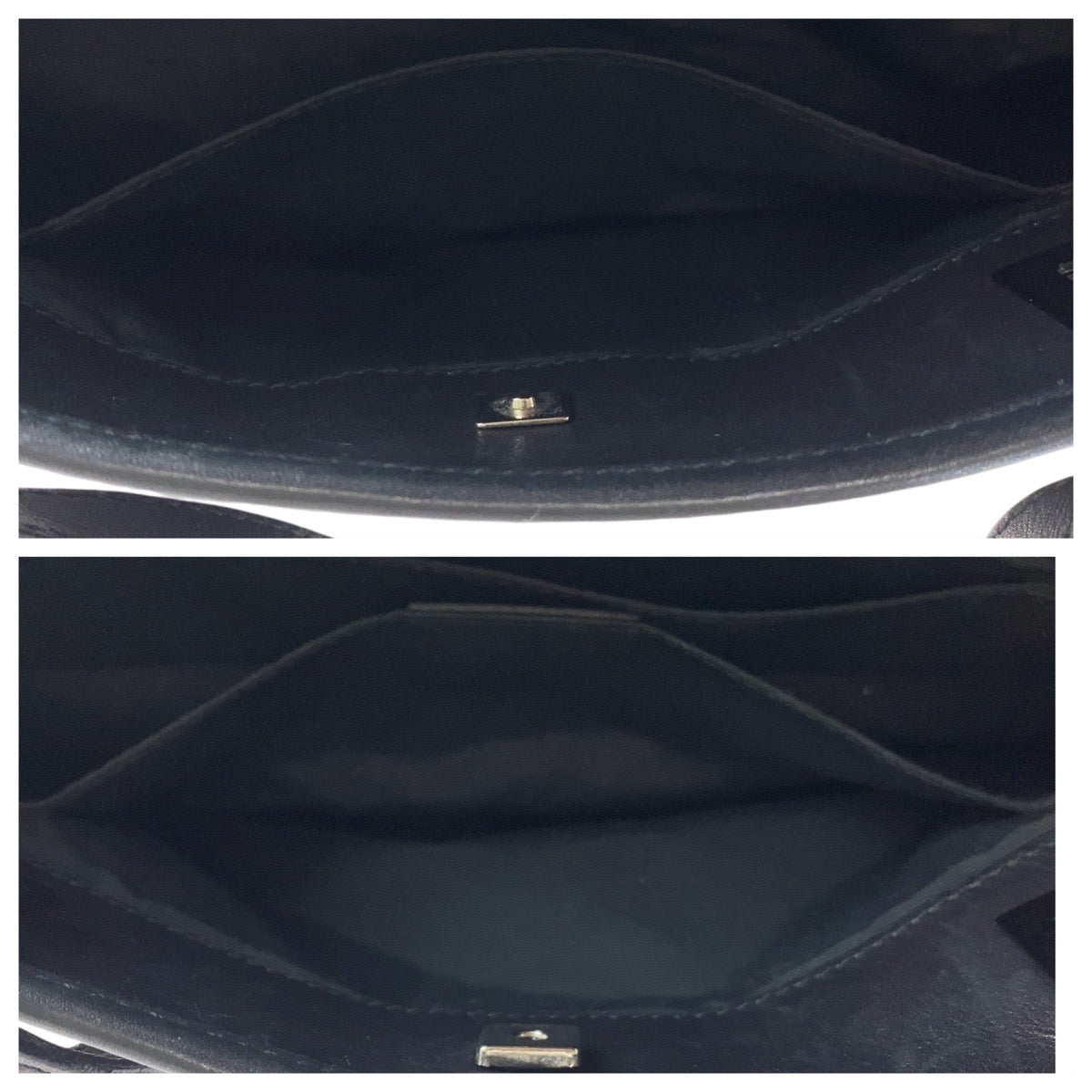 14234
GUCCI グッチ ブラック 黒 シルバー金具 GGキャンバス / レザー 36172 トートバッグ ハンドバッグ  レディース