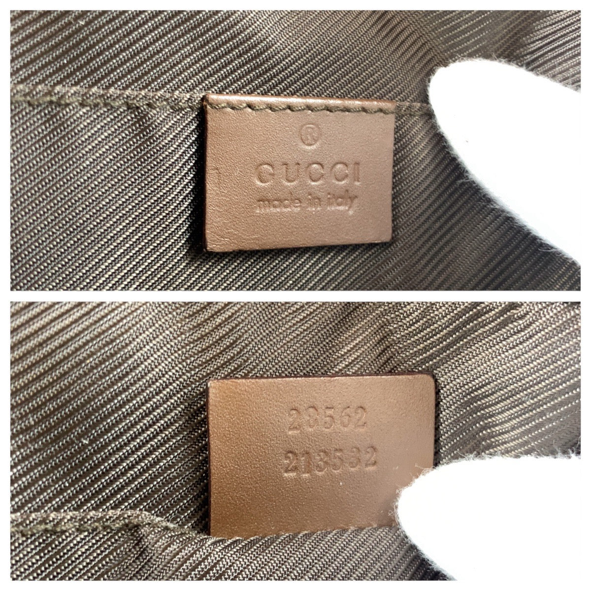 14236
GUCCI グッチ ブラウン シルバー金具 GGキャンバス / レザー 28562 ショルダーバッグ メッセンジャーバッグ 男女兼用  レディース