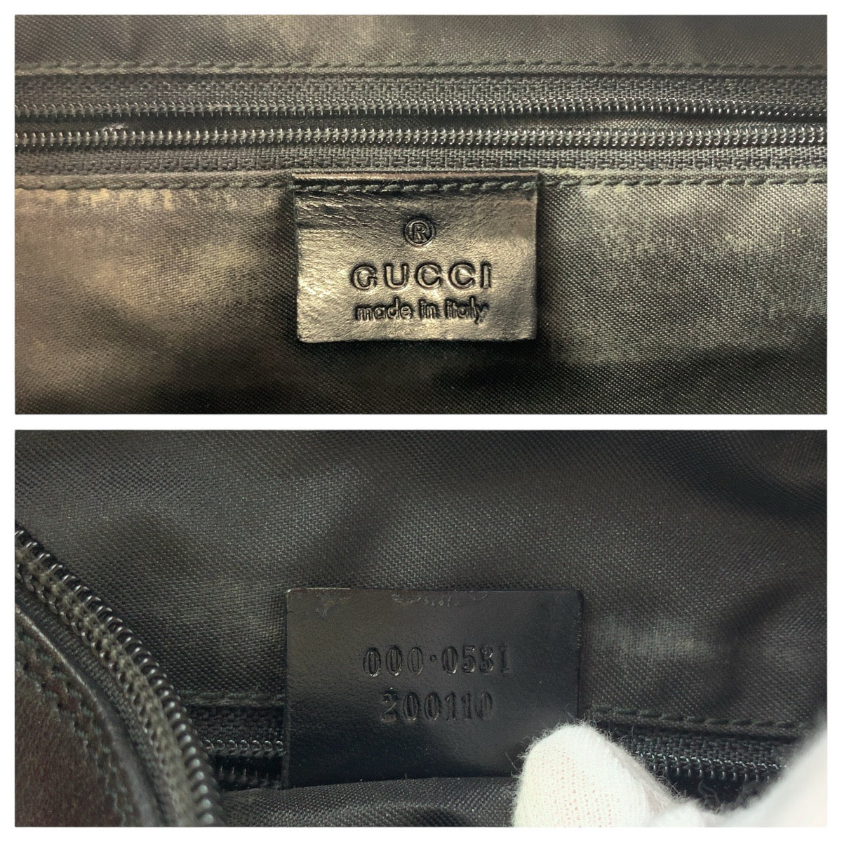 14243
GUCCI グッチ バンブー レッド ブラック ガンメタ金具 GGキャンバス / レザー 000 0531 ショルダーバッグ  レディース