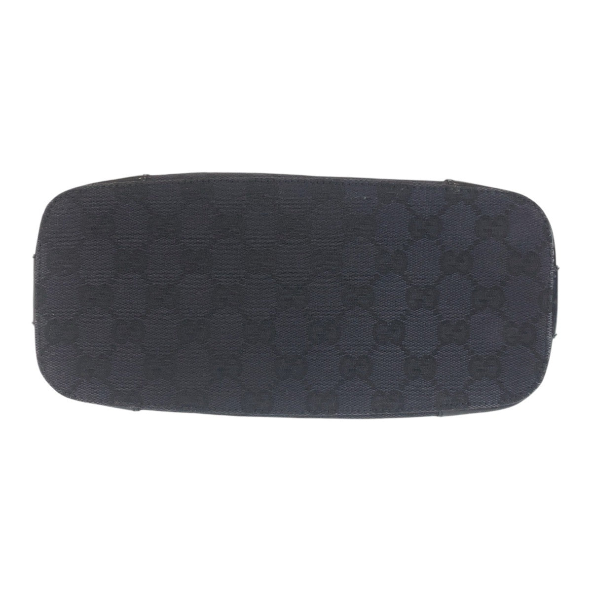 14245
GUCCI グッチ ブラック 黒 ゴールド金具 GGキャンバス ショルダーバッグ ホーボー  レディース
