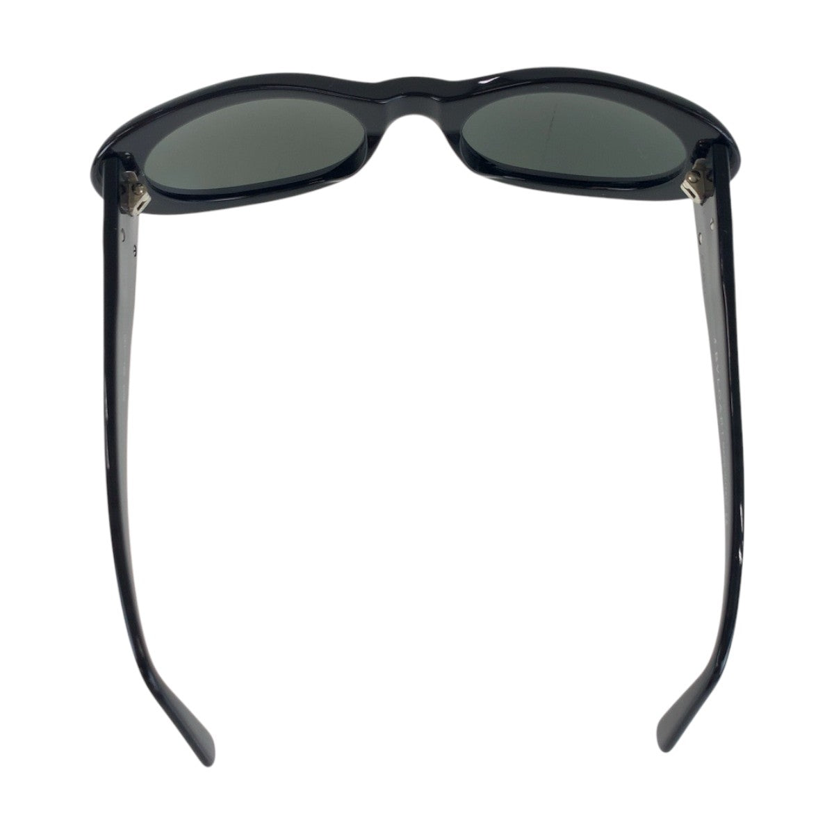 14259
BVLGARI ブルガリ ビーゼロ ブラック シルバー金具 プラスチック 804 501 140 サングラス 男女兼用 オーバル  レディース ABP5