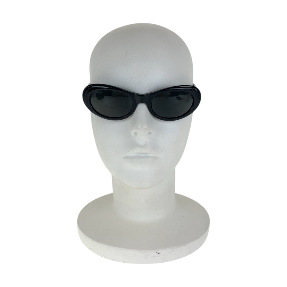 14259
BVLGARI ブルガリ ビーゼロ ブラック シルバー金具 プラスチック 804 501 140 サングラス 男女兼用 オーバル  レディース ABP5
