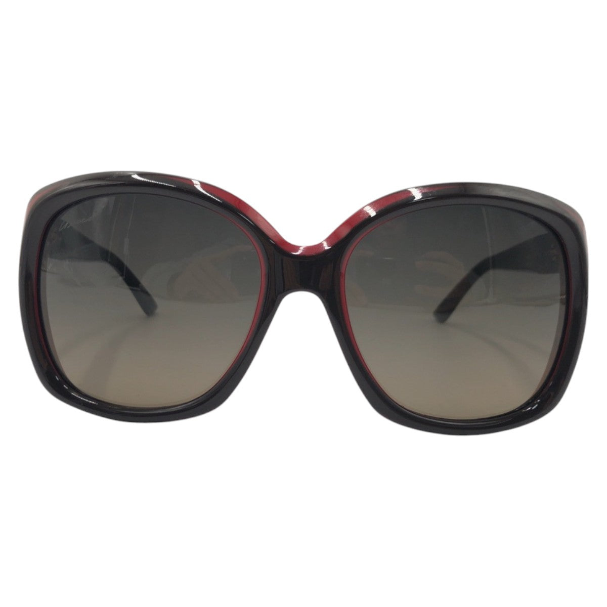 GUCCI グッチ GGロゴ ブラウン レッド オレンジ プラスチック GG3612/S 7EHR4 57◻︎18 135 サングラス バタフライ  レディース
