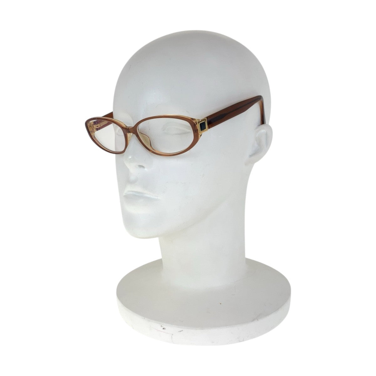 14260
BVLGARI ブルガリ ブラウン ゴールド金具 プラスチック 425 666 53◻︎15 135 メガネ 男女兼用  レディース AB