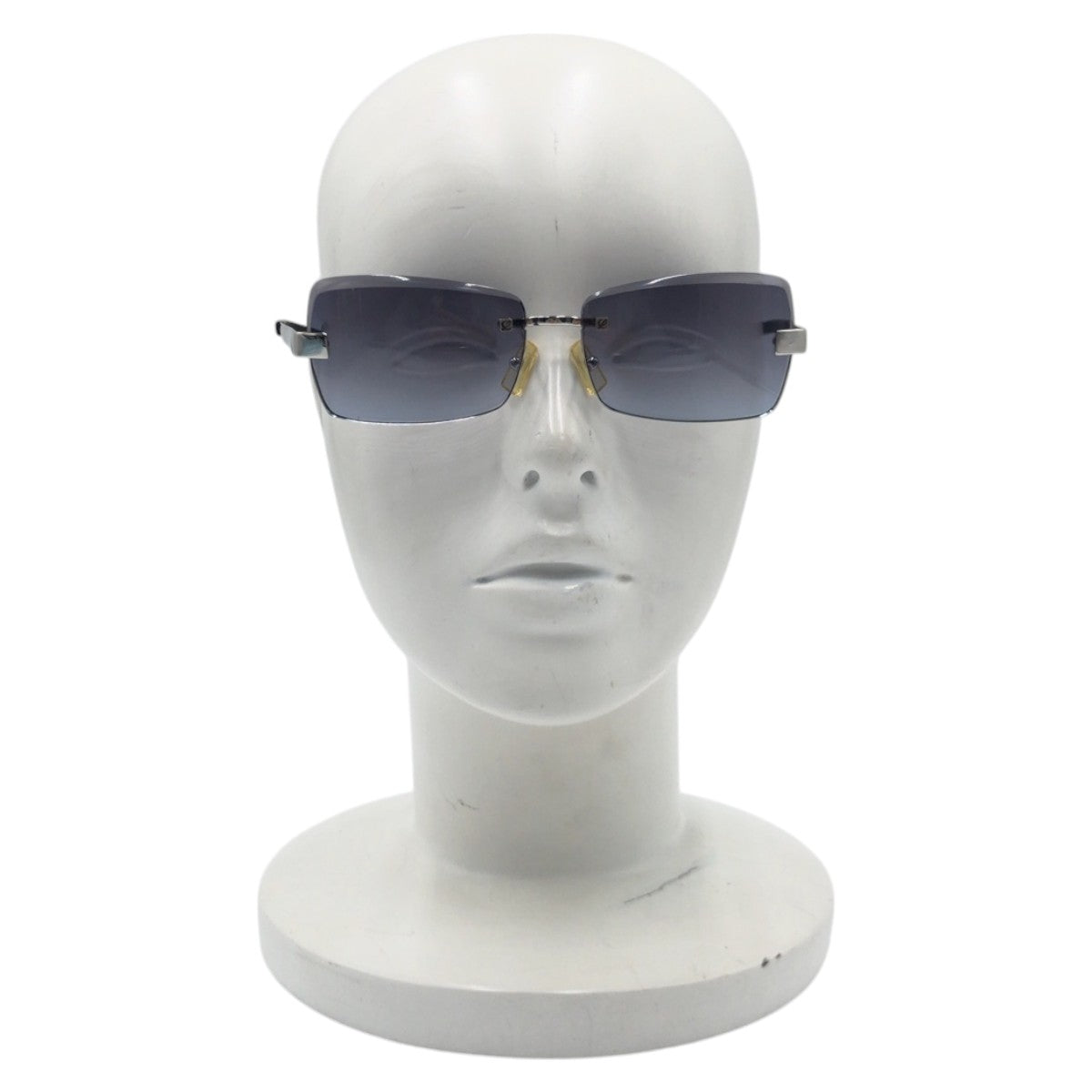 14262
LOEWE ロエベ ブルー シルバー メタル SLW 067 COL.579 サングラス 男女兼用 スクエア  レディース
