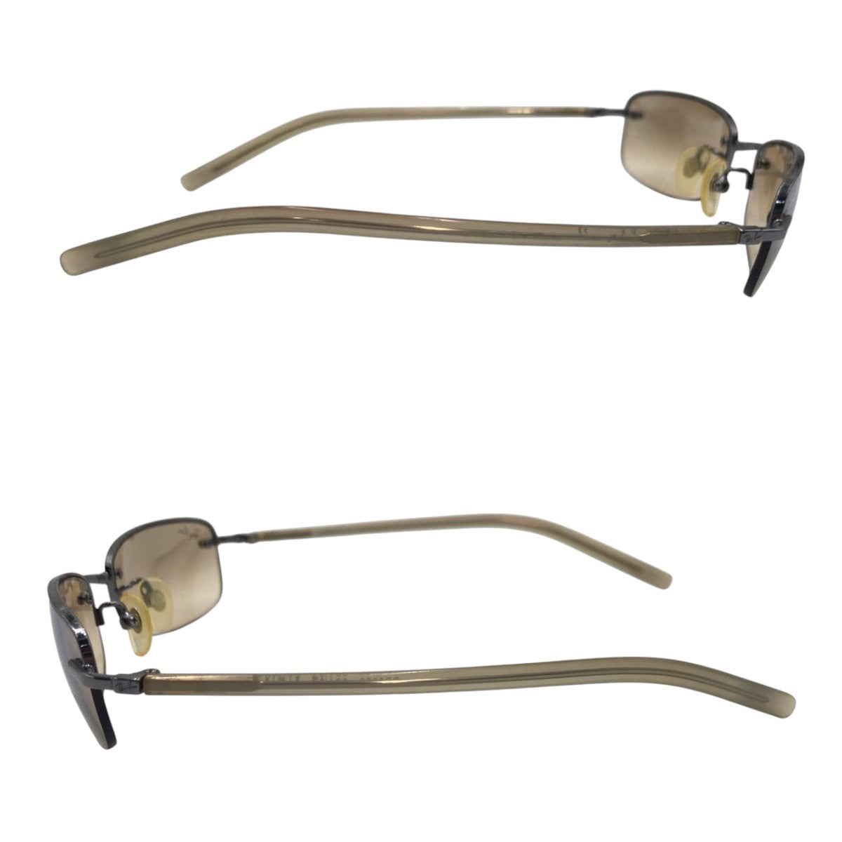 Ray-Ban Brown Metal/Plastic RB3228 004/82 54◻︎19 135 Sunglasses Square Men's