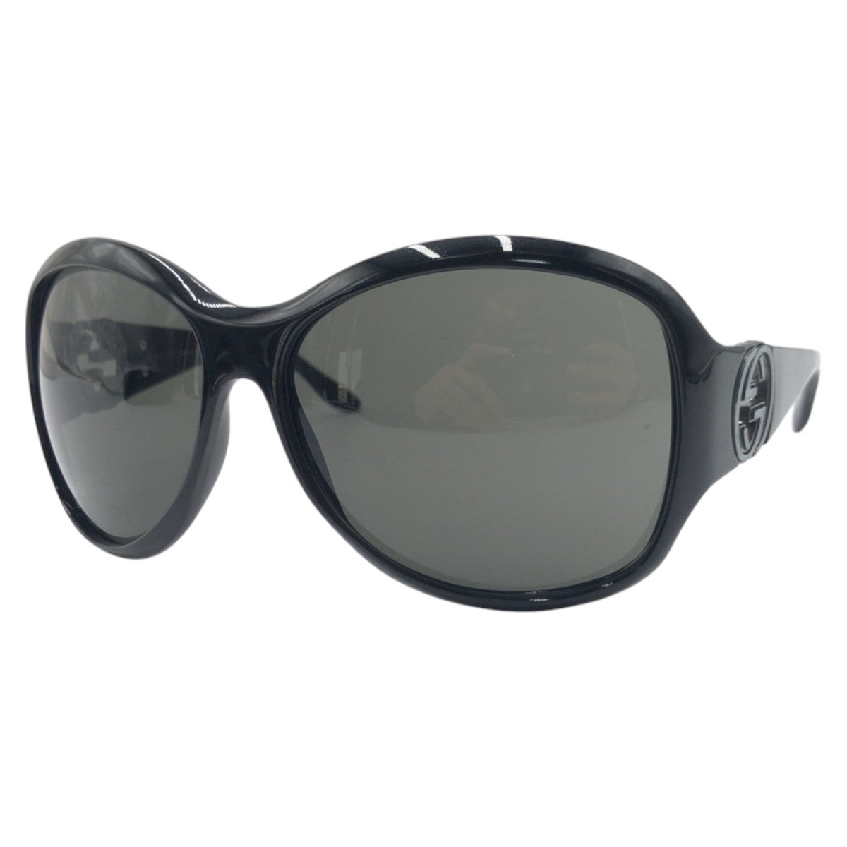 14264
GUCCI グッチ GGロゴ ブラック 黒 プラスチック GG3139/S D28R6 62□14 120 サングラス バタフライ  レディース