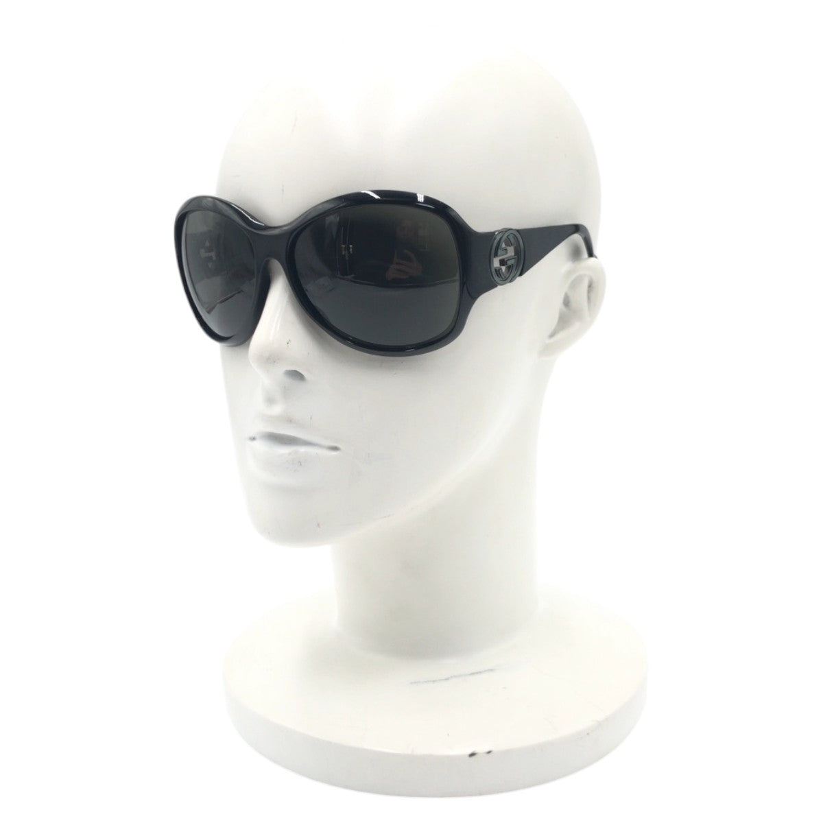 14264
GUCCI グッチ GGロゴ ブラック 黒 プラスチック GG3139/S D28R6 62□14 120 サングラス バタフライ  レディース