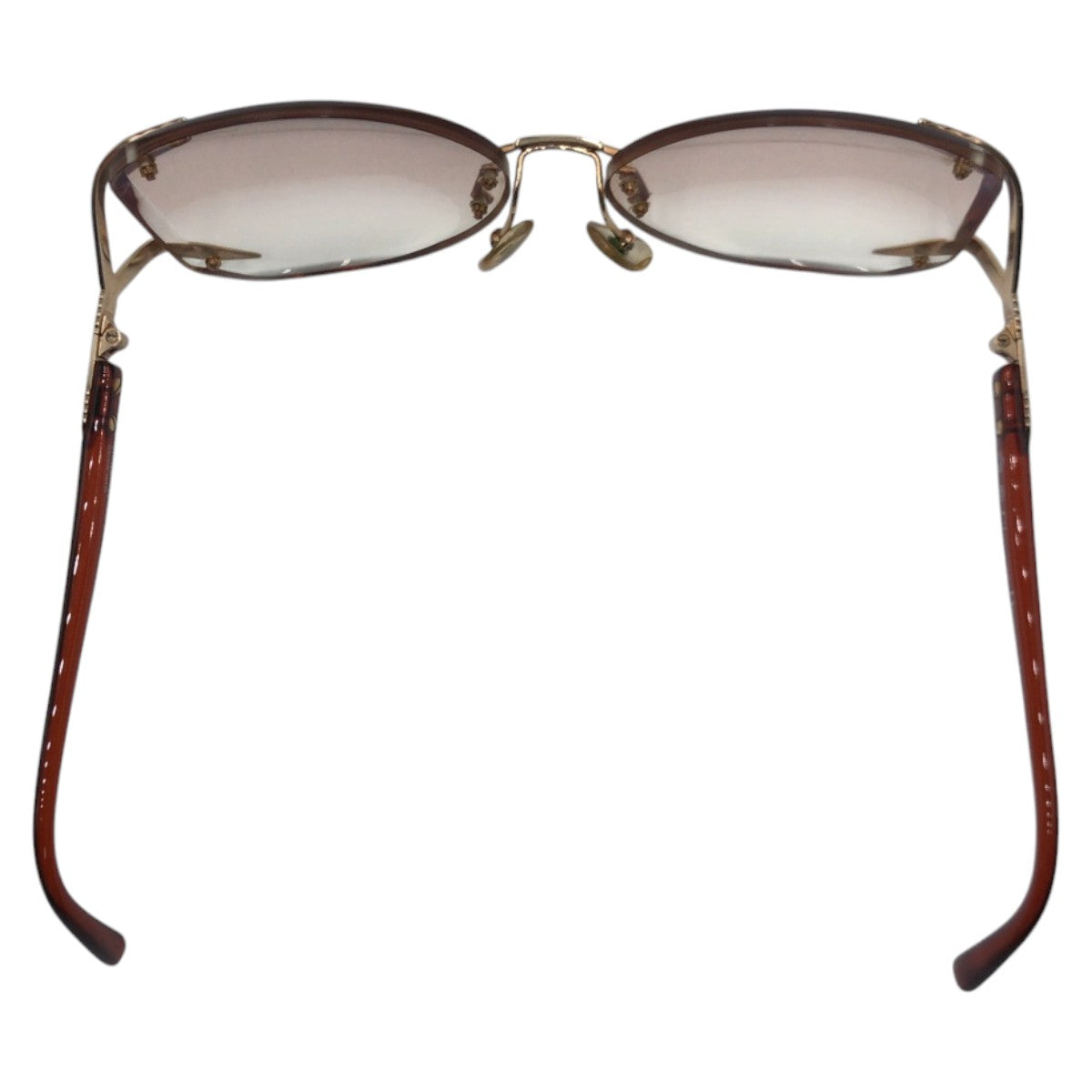 14267
Dior ディオール CDロゴ ブラウン ゴールド メタル 2289 43 61◻︎16 サングラス メガネフレーム ラウンド レディース AB5