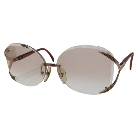 14267
Dior ディオール CDロゴ ブラウン ゴールド メタル 2289 43 61◻︎16 サングラス メガネフレーム ラウンド レディース AB5
