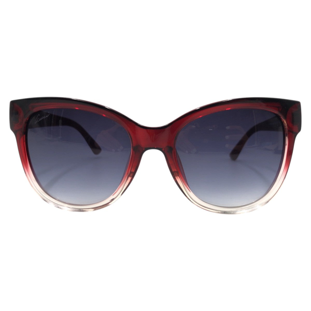 GUCCI グッチ GG柄 ワインレッド ブルー プラスチック GG 3795/S LDP/BC 55□20 140 サングラス ウェリントン  レディース