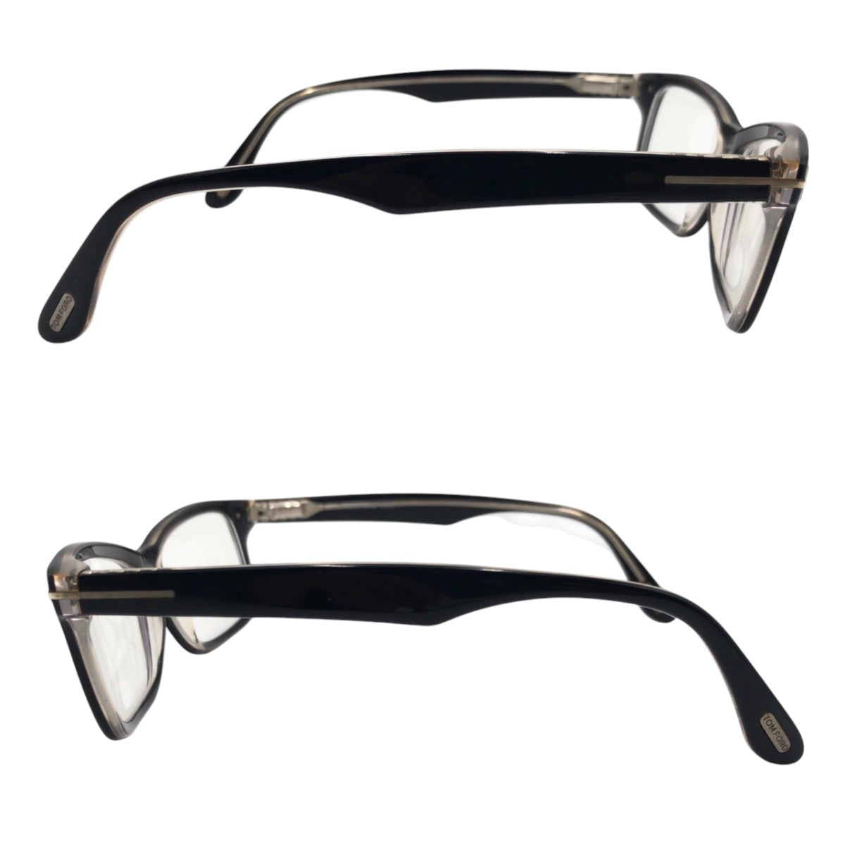 TOM FORD トムフォード ブラック 黒 プラスチック 003 56□13 145 メガネフレーム  メンズ