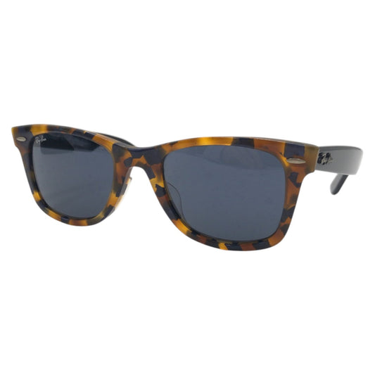 14271
Ray-Ban レイバン ヴィンテージ ウェイファーラー ブラウン ブラック黒 プラスチック RB 2140-F 1158/R5 52◻︎22 3N 男女兼用 ウェリントン  メンズ