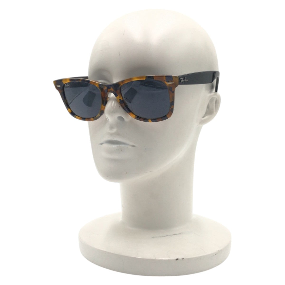 14271
Ray-Ban レイバン ヴィンテージ ウェイファーラー ブラウン ブラック黒 プラスチック RB 2140-F 1158/R5 52◻︎22 3N 男女兼用 ウェリントン  メンズ