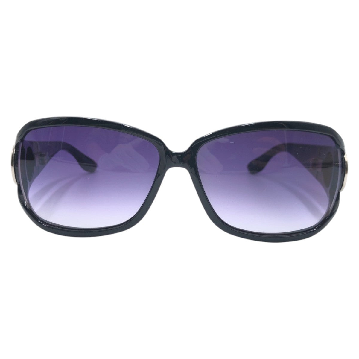 GUCCI グッチ ブラック 黒 パープル プラスチック GG3059 S 59□13 105 サングラス バタフライ レディース A16