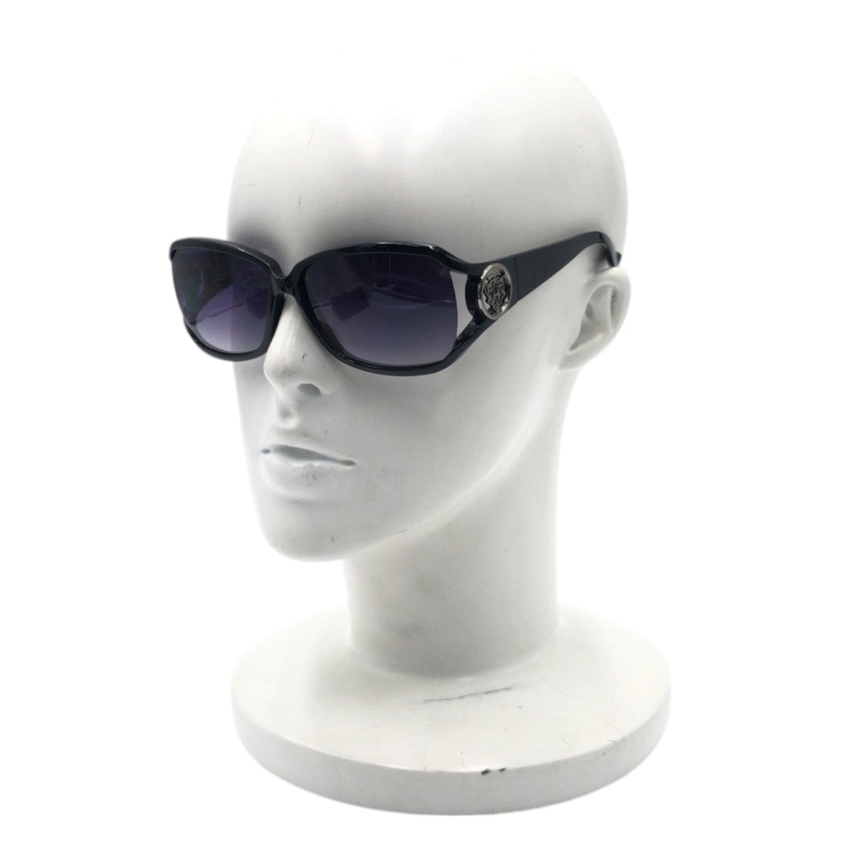 GUCCI グッチ ブラック 黒 パープル プラスチック GG3059 S 59□13 105 サングラス バタフライ レディース A16