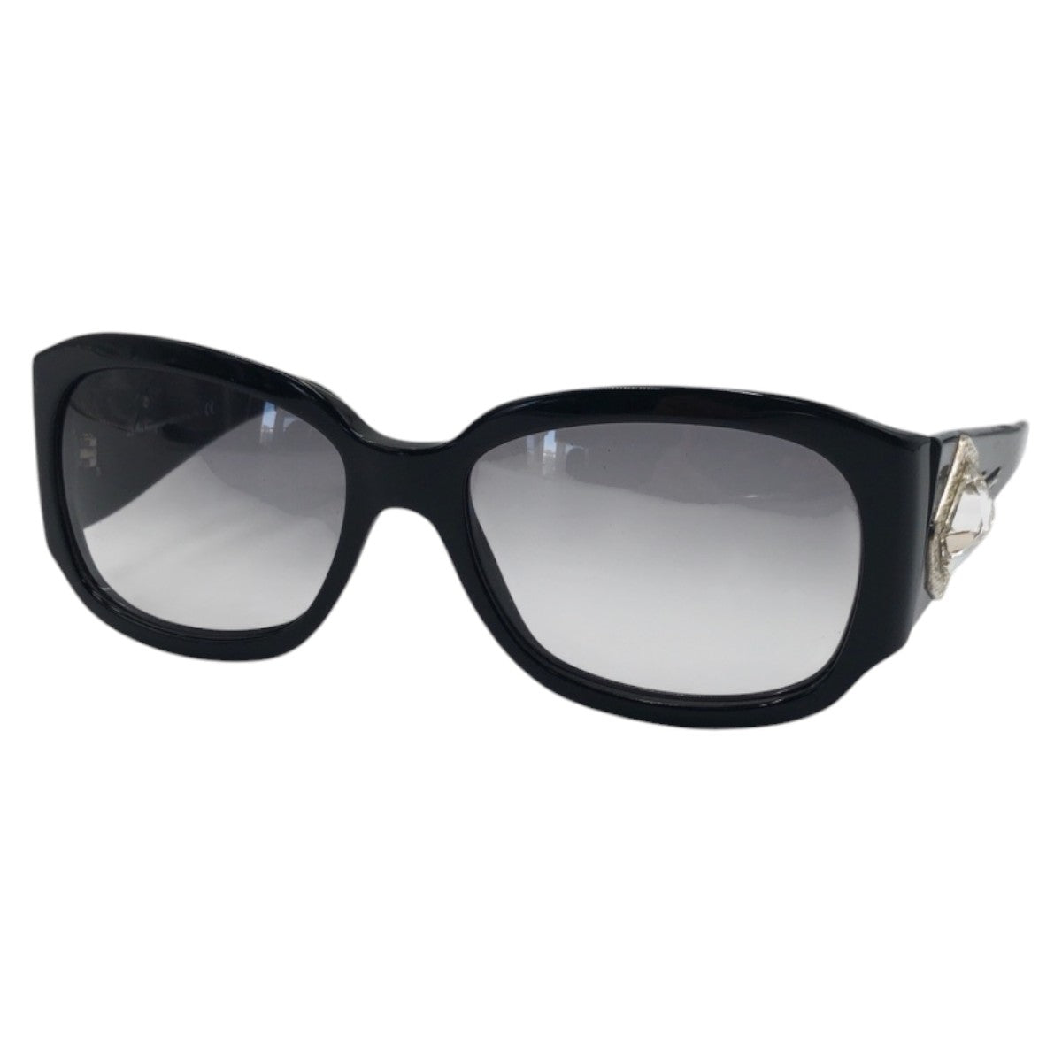 Salvatore Ferragamo サルヴァトーレフェラガモ ブラック 黒 プラスチック 2146 B 101/11 56◻︎17 130 2N サングラス スクエア  レディース