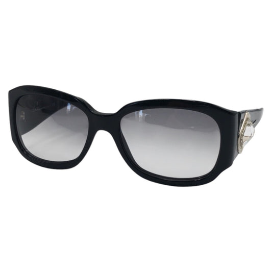 Salvatore Ferragamo サルヴァトーレフェラガモ ブラック 黒 プラスチック 2146 B 101/11 56◻︎17 130 2N サングラス スクエア  レディース