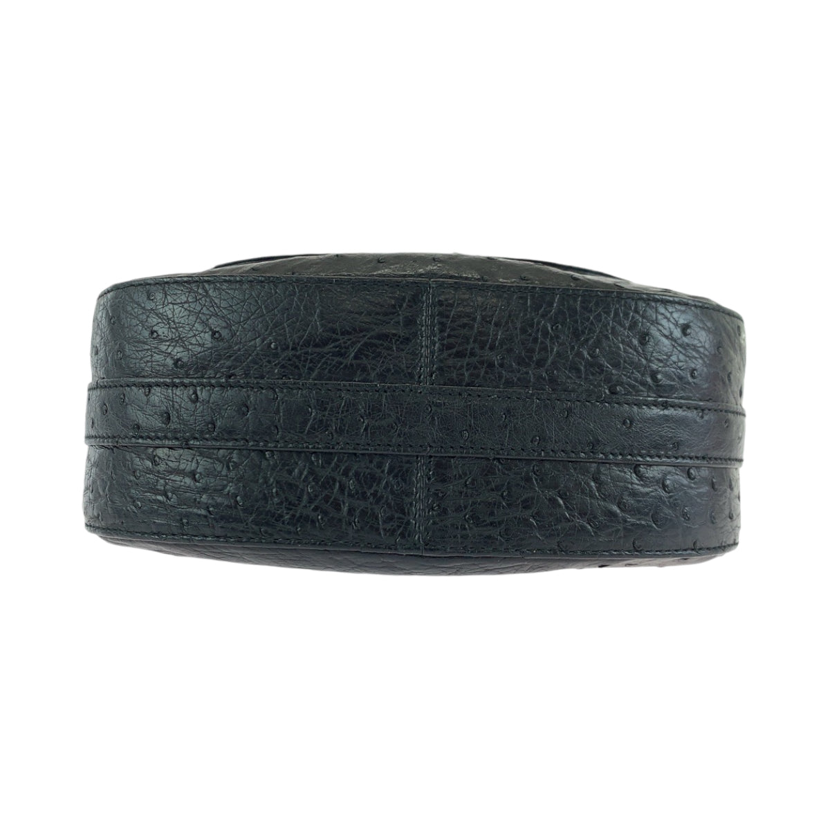 13827
GUCCI グッチ ホースビット ブラック 黒 ゴールド金具 オーストリッチ 007 2058 0210 ショルダーバッグ ポシェット  レディース