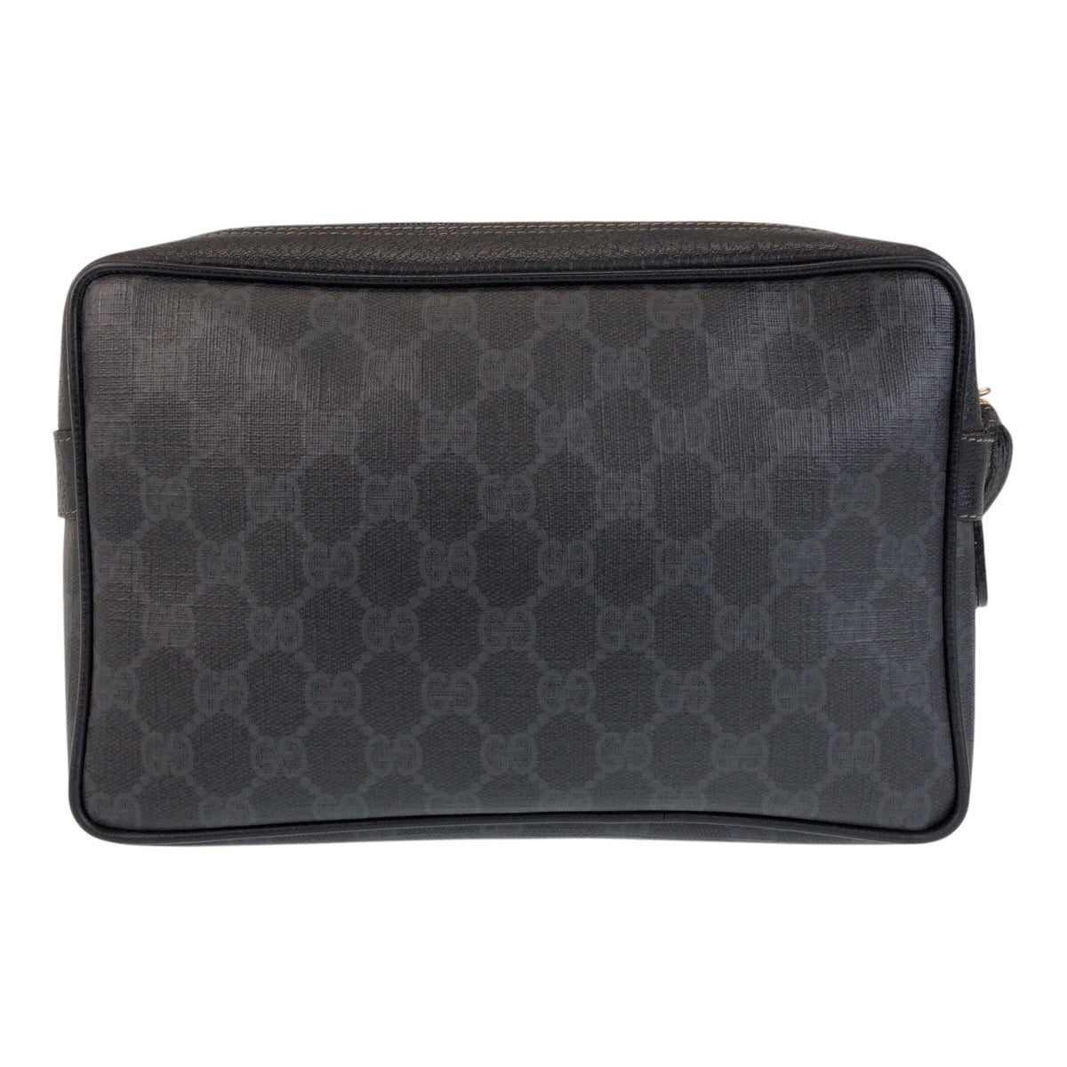 GUCCI グッチ ブラック 黒 ゴールド金具 PVC / レザー 56 01 052 クラッチバッグ セカンドバッグ  メンズ