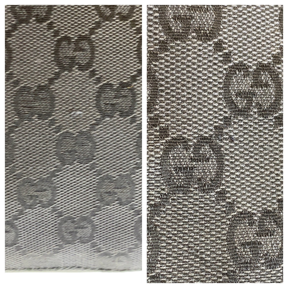 14276
GUCCI グッチ ブラック 黒 GGキャンバス / レザー 001 3748 ショルダーバッグ 巾着バッグ  レディース