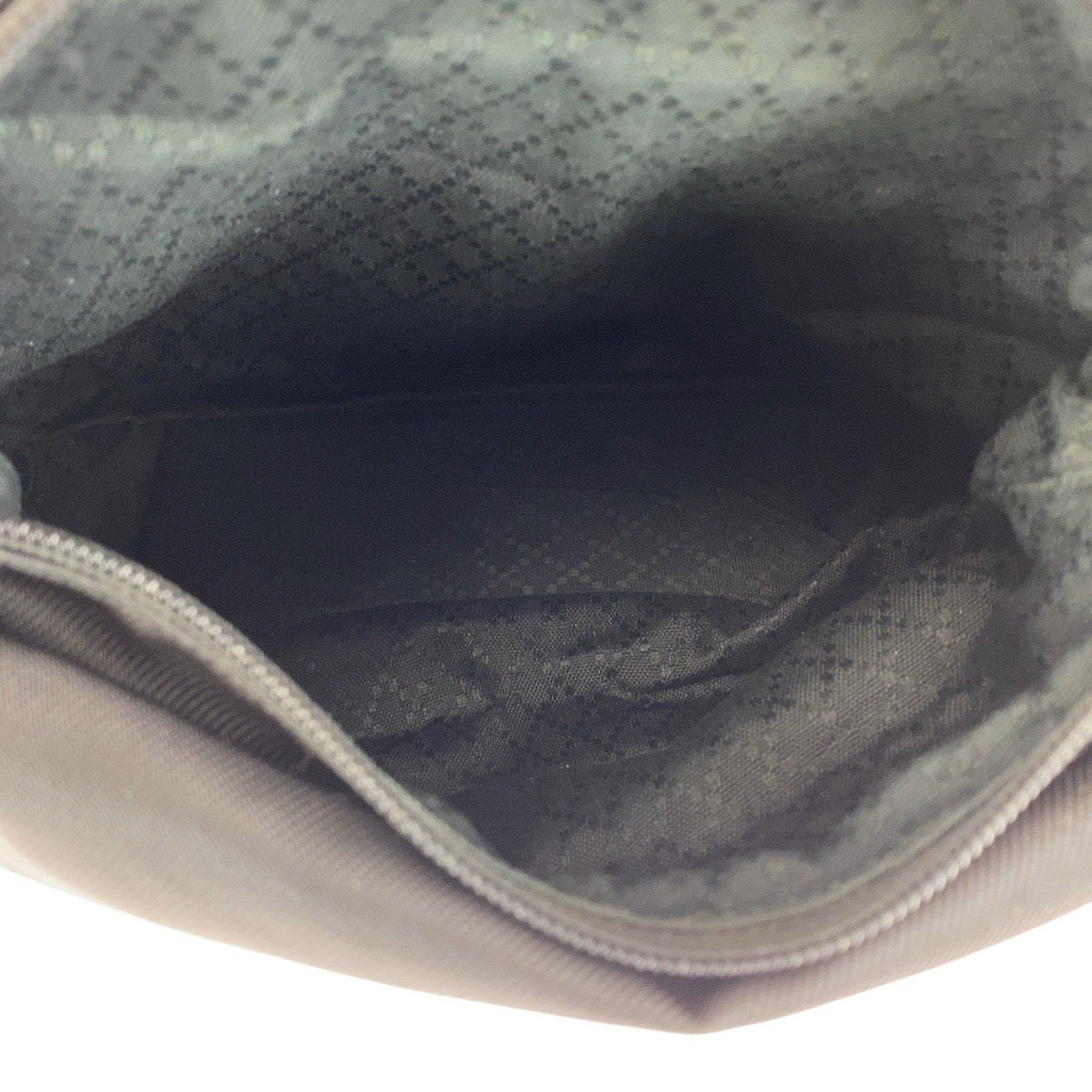 13833
GUCCI グッチ バンブー ブラック 黒 シルバー金具 キャンバス / レザー 000 2032 0509 ショルダーバッグ  レディース