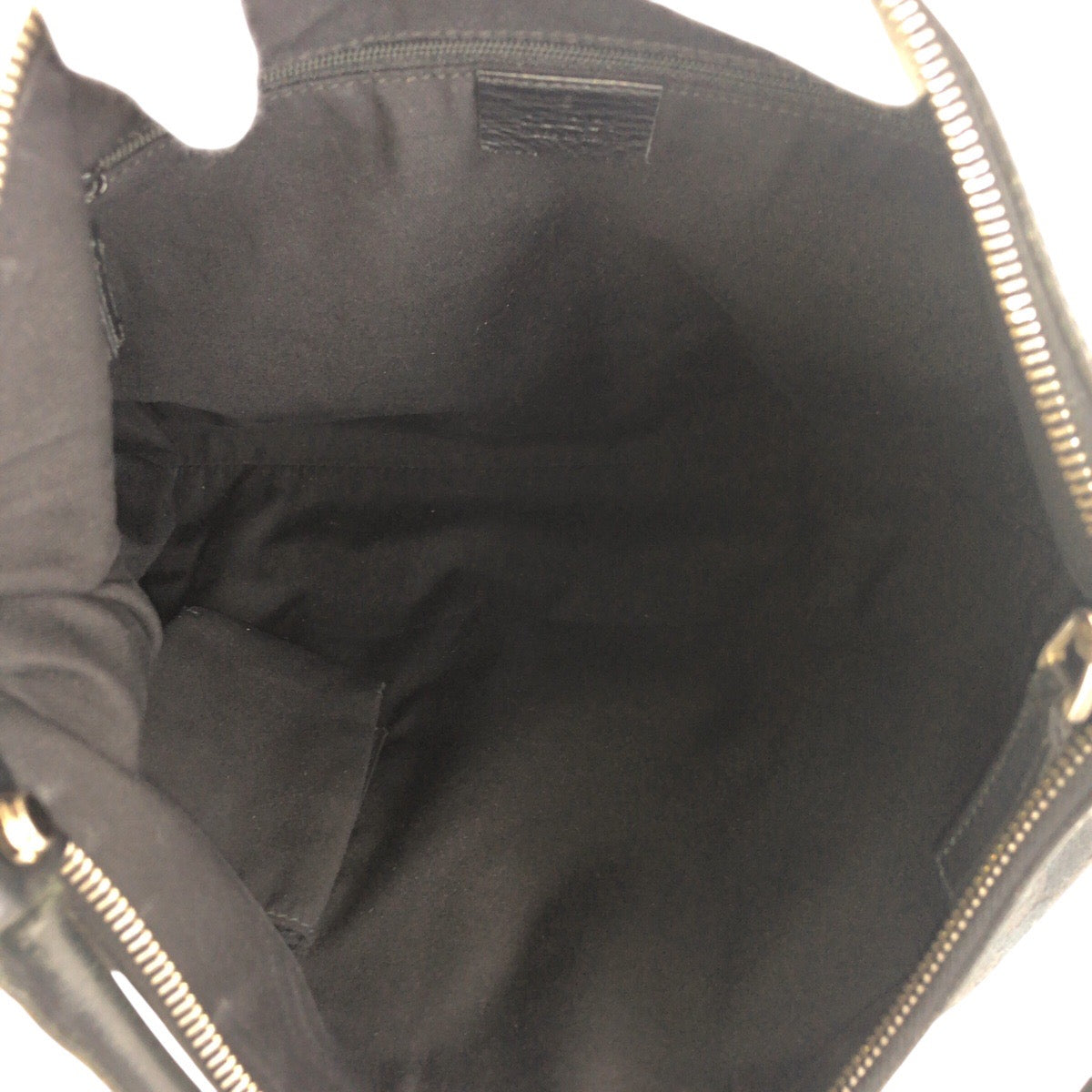 14282
GUCCI グッチ アビー ホーボー ブラック 黒 ゴールド金具 GGキャンバス / レザー 189833 ショルダーバッグ  レディース