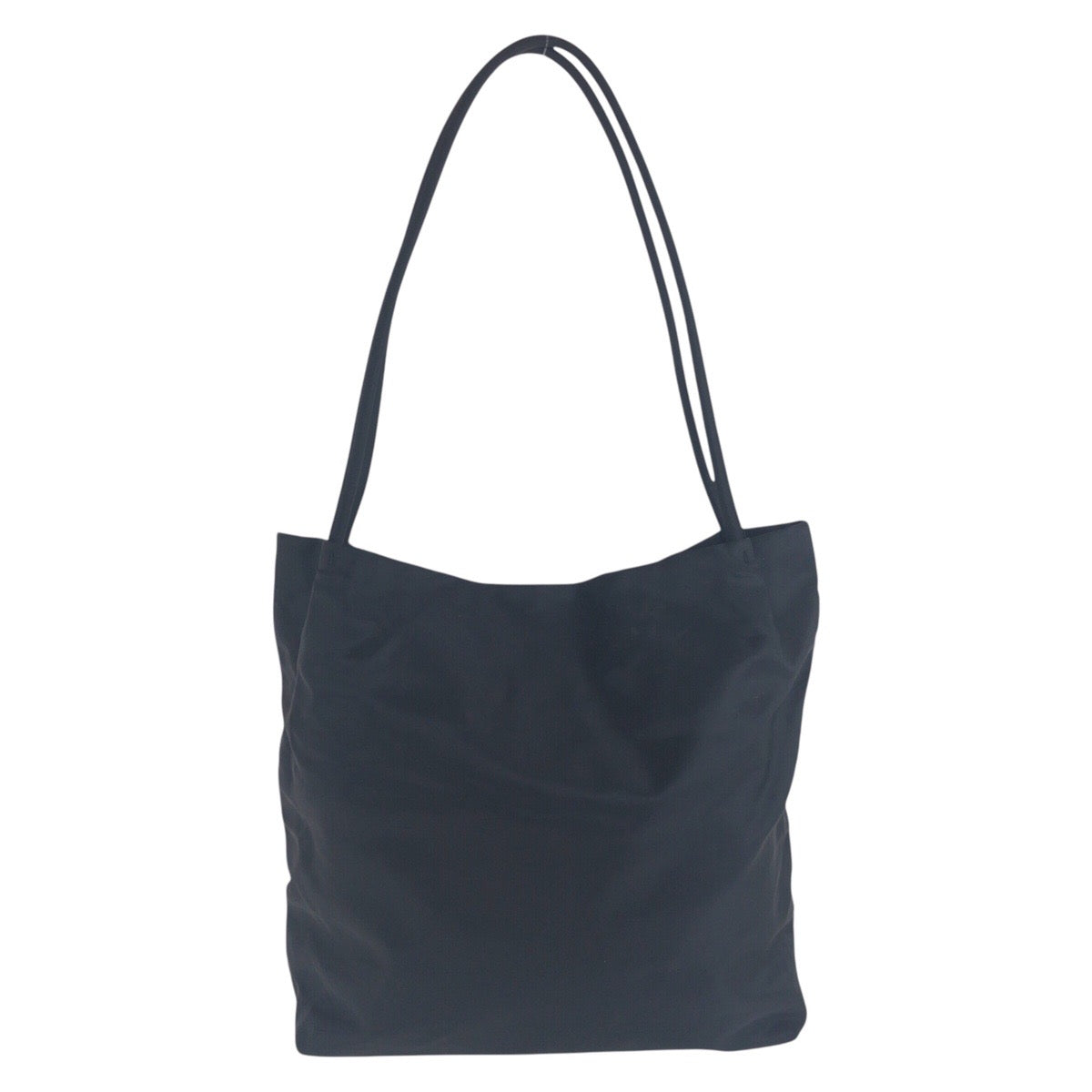 13835
PRADA プラダ テスート 三角ロゴプレート ブラック 黒 シルバー金具 ナイロン トートバッグ ショルダーバッグ  レディース