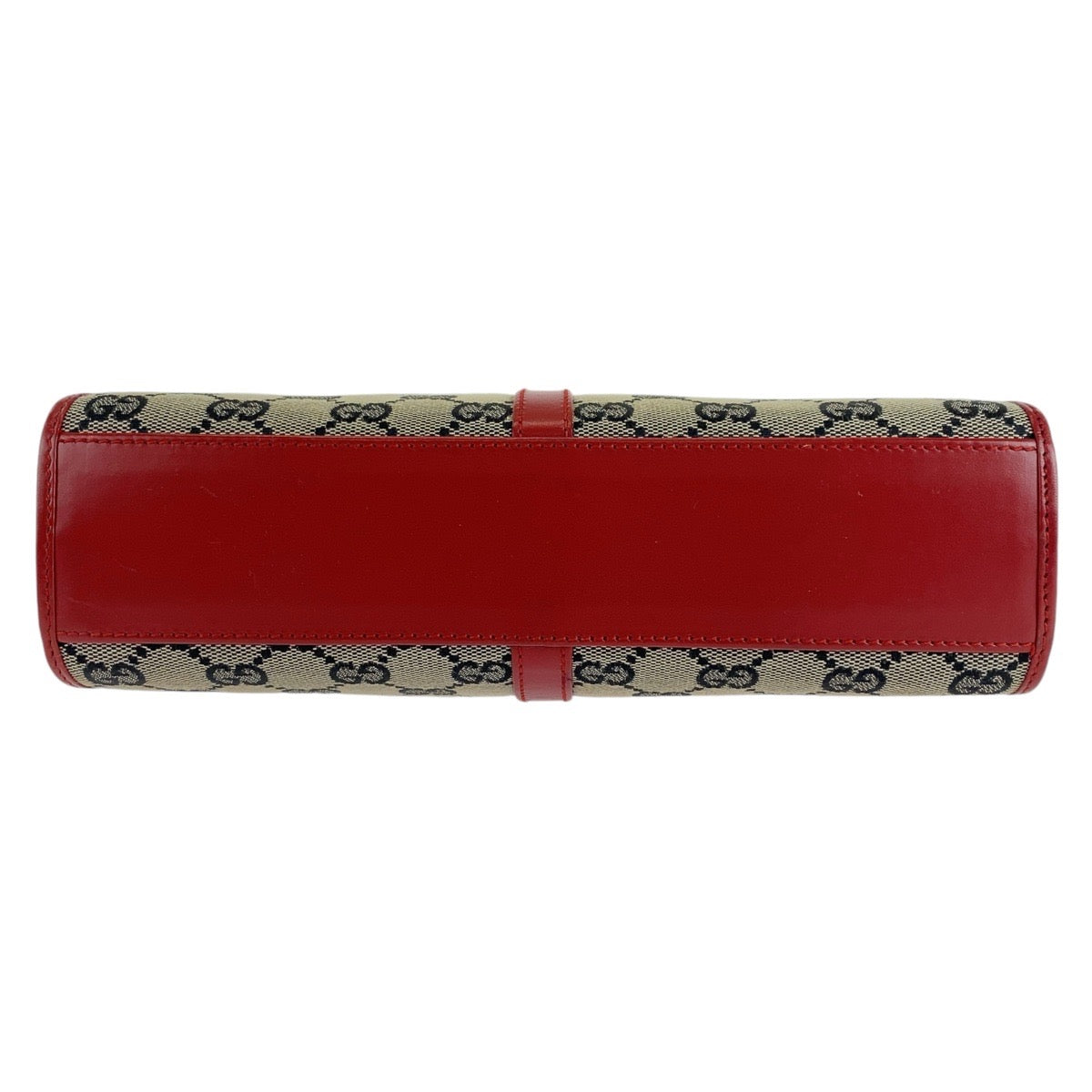 14286
GUCCI グッチ ジャッキー レッド グレー ゴールド金具 GGキャンバス / レザー 002 1065 トートバッグ ハンドバッグ  レディース