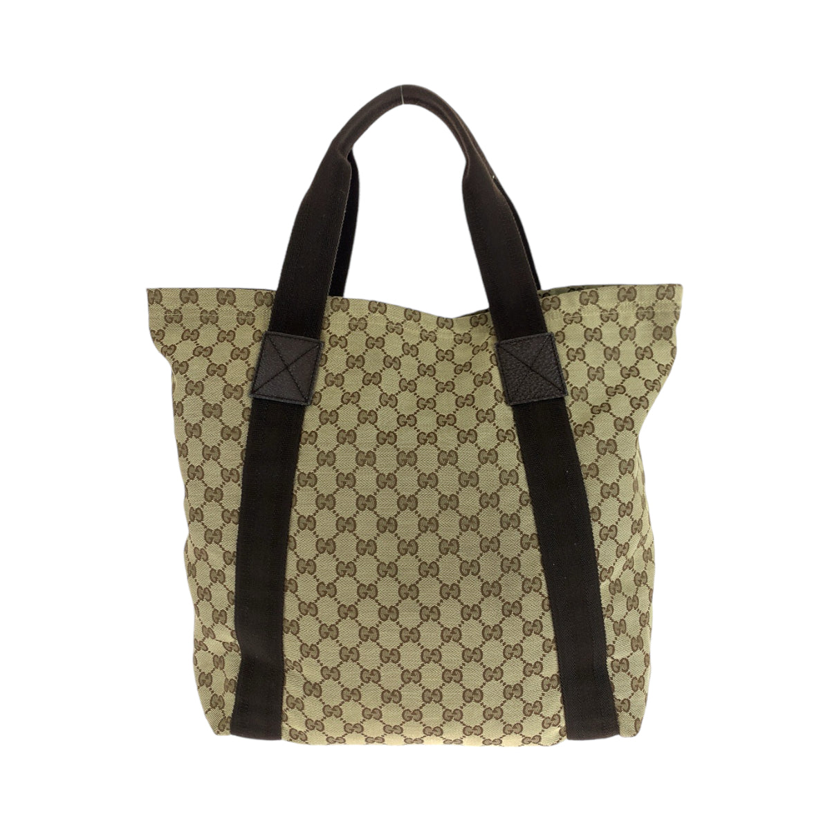 13838
GUCCI グッチ ブラウン ベージュ GGキャンバス 189669 トートバッグ ショルダーバッグ  レディース
