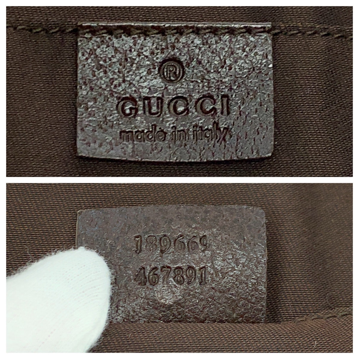 13838
GUCCI グッチ ブラウン ベージュ GGキャンバス 189669 トートバッグ ショルダーバッグ  レディース