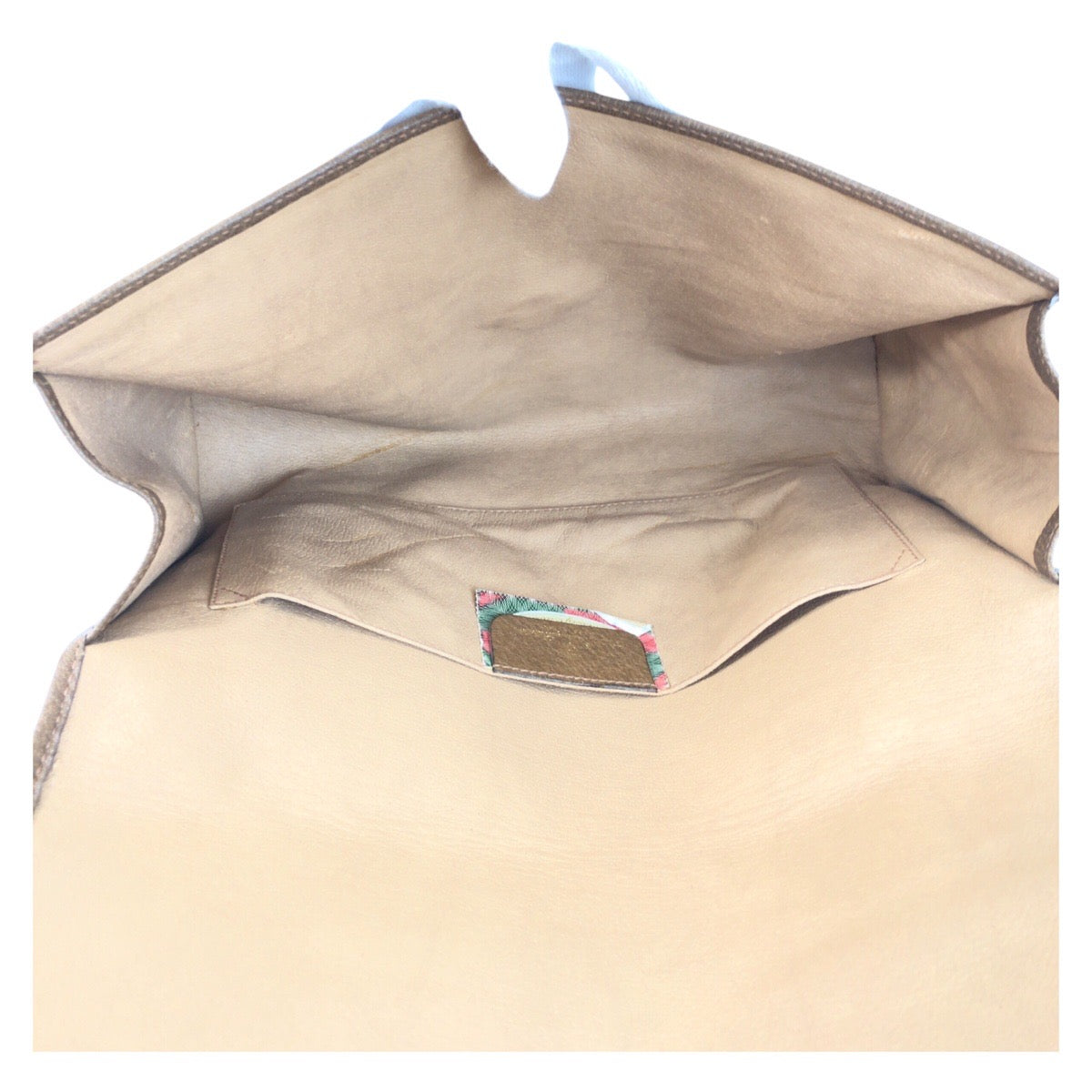 13849
GUCCI グッチ ヴィンテージ オールドグッチ レッド ブラウン キャンバス / レザー 89 01 031 クラッチバッグ セカンドバッグ  レディース