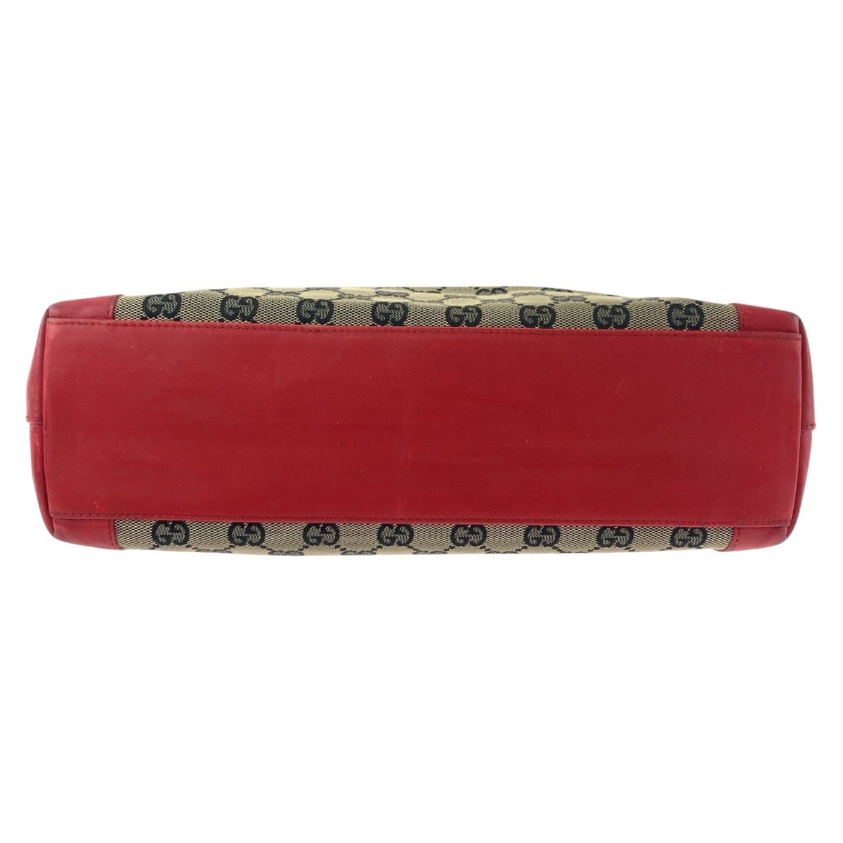 14312
GUCCI グッチ レッド グレー ゴールド金具 GGキャンバス / レザー 002 1119 トートバッグ ショルダーバッグ  レディース