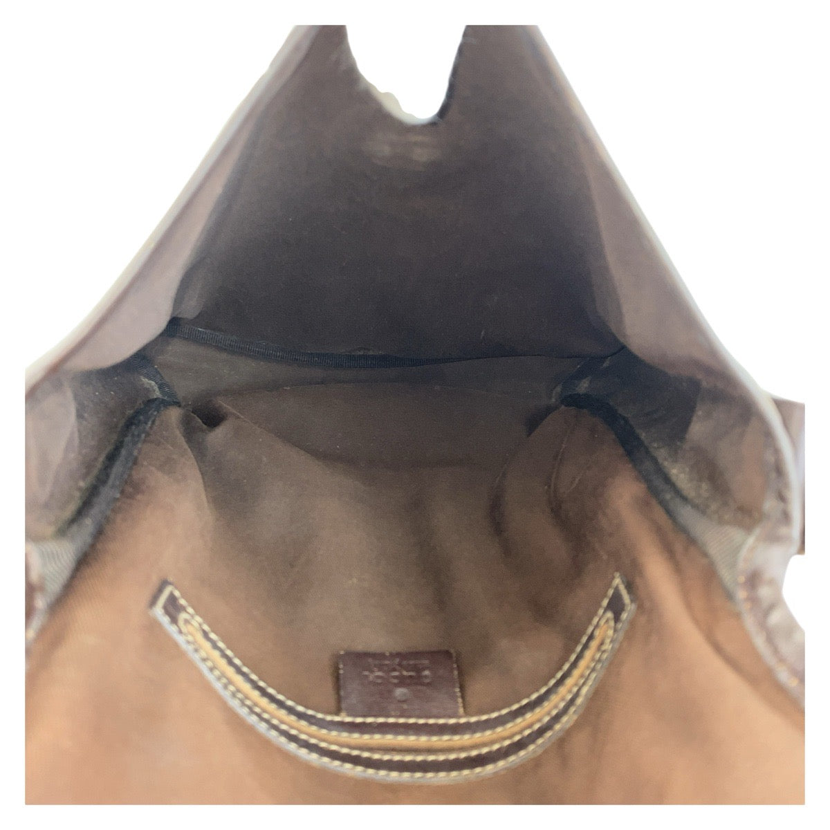 14318
GUCCI グッチ ブラウン GGスプリームキャンバス 223666 斜め掛け ショルダーバッグ メッセンジャーバッグ  レディース