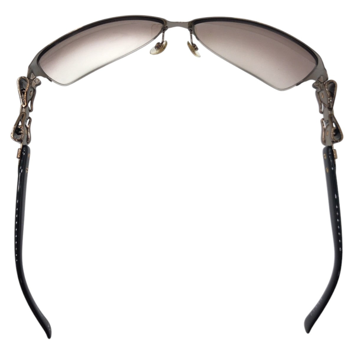 GUCCI グッチ リボンモチーフ ブラウン メタル GG 2821/F/S HBC5E 62□14 130 サングラス バタフライ  レディース
