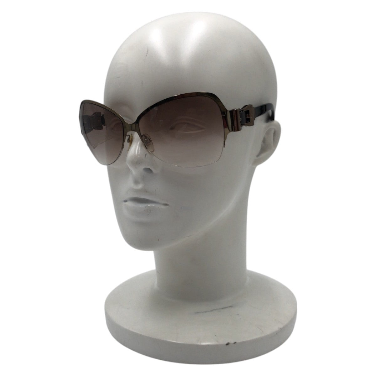 GUCCI グッチ リボンモチーフ ブラウン メタル GG 2821/F/S HBC5E 62□14 130 サングラス バタフライ  レディース